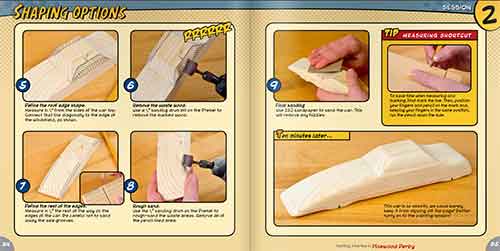 How to shape your pinewood derby car