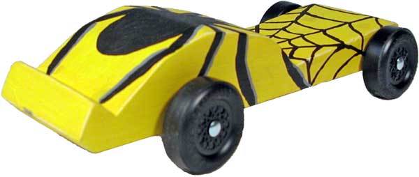 Spider Car rear view