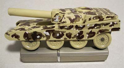 Pinewood Derby Tank